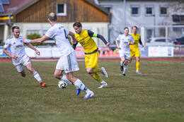 28.03.2026, Mindelheim (Deutschland): Spiel der Kreisliga Allgäu Nord zwischen dem TSV Mindelheim und dem FSV Lamerdingen im Julius-Strohmayer-Stadion.
