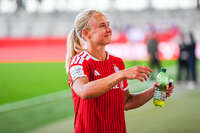 19.09.2026, München, Deutschland. Google Pixel Frauen-Bundesliga: FC Bayern München Frauen gegen 1. FC Köln Frauen am FC Bayern Campus. Pernille Harder (FC Bayern Frauen)