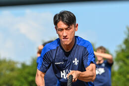 19.07.2026, Bad Wörishofen, Deutschland. 2. Bundesliga: Der SV Darmstadt 98 startet mit der ersten Trainingseinheit in das Sommertrainingslager. Hiroki Akiyama (SV Darmstadt 98)