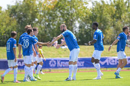 25.07.2026, Bad Wörishofen, Deutschland. Testspiel des SV Darmstadt 98 (2. Bundesliga) gegen die SG Sonnenhof Großaspach (Regionalliga Südwest). Darmstadt jubelt zum 2:0