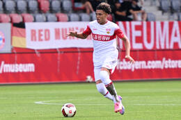 19.08.2026, München, Deutschland. FC Bayern München U19 vs. VfB Stuttgart U19 am FC Bayern Campus in München. Übersicht