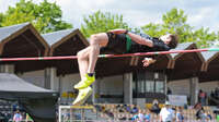 Mindelheim, Deutschland - 09.05.2026: Wettkampf bei der Internationalen Bodensee-Leichtathletik (IBL) 2026 im Julius-Stromayer-Stadion.