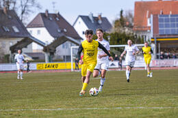 28.03.2026, Mindelheim (Deutschland): Spiel der Kreisliga Allgäu Nord zwischen dem TSV Mindelheim und dem FSV Lamerdingen im Julius-Strohmayer-Stadion.