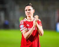 22.09.2026, Unterhaching, Deutschland. UEFA Women's Champions League, 1. Spieltag der Ligaphase: FC Bayern München Frauen gegen Manchester City. UWCL-Auftakt der FC Bayern Frauen und erstes UWCL-Pflichtspiel im neuen Zuhause Sportpark Unterhaching. Sarah Zadrazil (FC Bayern Frauen)