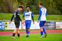 11.10.2026, Bad Wörishofen, Bayern, Deutschland. U19 (A-Jun.) Kreisklasse Allgäu – Nord: FC Bad Wörishofen U19 gegen JFG Wertachtal U19. Spielort: Stadion Unteres Hart. Saison 2026/2027. Samuel Greil Correira (FC Bad Wörishofen) nachdenklich, ernst, fokussiert