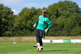 16.07.2026, Bad Wörishofen, Deutschland, 2. Bundesliga, Saison 2026/2027, Der SpVgg Greuther Fürth startet mit der zweiten Trainingseinheit in sein Sommertrainingslager in Bad Wörishofen (Unterallgäu). Der Verein bereitet sich dort auf die Saison 2026/2027 vor. Florian Hellstern (SpVgg Greuther Fürth)