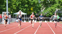 Mindelheim, Deutschland - 09.05.2026: Wettkampf bei der Internationalen Bodensee-Leichtathletik (IBL) 2026 im Julius-Stromayer-Stadion.