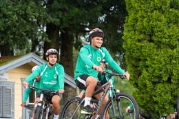 15.07.2026, Bad Wörishofen, Deutschland, 2. Bundesliga, Saison 2026/2027, Der SpVgg Greuther Fürth startet mit der ersten Trainingseinheit in sein Sommertrainingslager in Bad Wörishofen (Unterallgäu). Der Verein bereitet sich dort auf die Saison 2026/2027 vor. Aaron Keller (SpVgg Greuther Fürth), Mehmet Avlayici (SpVgg Greuther Fürth)
