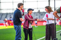 06.09.2026, München, Deutschland. Google Pixel Frauen-Bundesliga: FC Bayern München Frauen gegen SC Freiburg Frauen am FC Bayern Campus. Bianca Rech (Direktorin, FC Bayern Frauen)