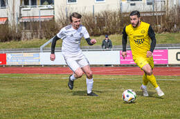 28.03.2026, Mindelheim (Deutschland): Spiel der Kreisliga Allgäu Nord zwischen dem TSV Mindelheim und dem FSV Lamerdingen im Julius-Strohmayer-Stadion.