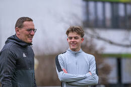 Bad Wörishofen, Deutschland – Vorbereitungstraining für das Schulderby 2026 zwischen der Wirtschaftsschule Bad Wörishofen und dem Josef-Bernhard-Gymnasium Türkheim auf dem Gelände der Wirtschaftsschule in Bad Wörishofen. Das Spiel ist für Mai 2026 geplant.