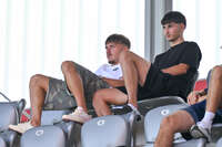 19.08.2026, München, Deutschland. FC Bayern München U19 vs. VfB Stuttgart U19 am FC Bayern Campus in München. Lennart Karl (Zuschauer)