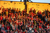 22.09.2026, Unterhaching, Deutschland. UEFA Women's Champions League, 1. Spieltag der Ligaphase: FC Bayern München Frauen gegen Manchester City. UWCL-Auftakt der FC Bayern Frauen und erstes UWCL-Pflichtspiel im neuen Zuhause Sportpark Unterhaching. Fans