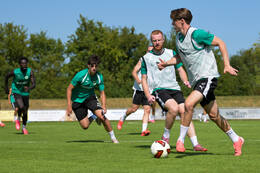 16.07.2026, Bad Wörishofen, Deutschland, 2. Bundesliga, Saison 2026/2027, Der SpVgg Greuther Fürth startet mit der zweiten Trainingseinheit in sein Sommertrainingslager in Bad Wörishofen (Unterallgäu). Der Verein bereitet sich dort auf die Saison 2026/2027 vor. Luca Itter (SpVgg Greuther Fürth)