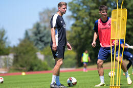 24.07.2026, Bad Wörishofen, Deutschland. 2. Bundesliga: Der SV Darmstadt 98 absolviert das Abschlusstraining im Sommertrainingslager vor dem Testspiel. Cheftrainer Florian Kohfeldt (SV Darmstadt 98)