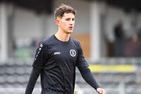 17.10.2026, Mindelheim, Bayern, Deutschland. Kreisliga Allgäu Nord: TSV Mindelheim gegen SV Oberegg. Spielort: Julius-Strohmayer-Stadion. Darius Argintaru (TSV Mindelheim) nachdenklich, ernst, fokussiert