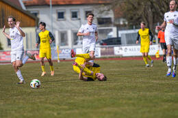 28.03.2026, Mindelheim (Deutschland): Spiel der Kreisliga Allgäu Nord zwischen dem TSV Mindelheim und dem FSV Lamerdingen im Julius-Strohmayer-Stadion.