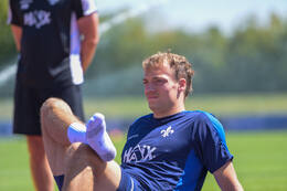 24.07.2026, Bad Wörishofen, Deutschland. 2. Bundesliga: Der SV Darmstadt 98 absolviert das Abschlusstraining im Sommertrainingslager vor dem Testspiel. Yannik Luhrs (SV Darmstadt 98)