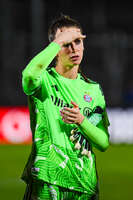 22.09.2026, Unterhaching, Deutschland. UEFA Women's Champions League, 1. Spieltag der Ligaphase: FC Bayern München Frauen gegen Manchester City. UWCL-Auftakt der FC Bayern Frauen und erstes UWCL-Pflichtspiel im neuen Zuhause Sportpark Unterhaching. Ena Mahmutovic (FC Bayern Frauen)
