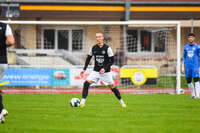 17.10.2026, Mindelheim, Bayern, Deutschland. A-Klasse Allgäu 3: TSV Mindelheim II gegen SV Oberegg II. Spielort: Julius-Strohmayer-Stadion. Haris Omerasevic (TSV Mindelheim) am Ball, mit dem Ball, in einer Spielszene