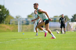 16.07.2026, Bad Wörishofen, Deutschland, 2. Bundesliga, Saison 2026/2027, Der SpVgg Greuther Fürth startet mit der zweiten Trainingseinheit in sein Sommertrainingslager in Bad Wörishofen (Unterallgäu). Der Verein bereitet sich dort auf die Saison 2026/2027 vor. Felix Higl (SpVgg Greuther Fürth)
