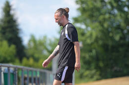 29.06.2026, Bad Wörishofen, Deutschland, Swiss Football League, SFL 2026/2027, Der FC Vaduz startet mit der ersten Trainingseinheit in sein Sommertrainingslager in Bad Wörishofen (Unterallgäu). Der Verein bereitet sich dort auf die Saison 2026/2027 vor. Pascal Cerrone (FC Vaduz)
