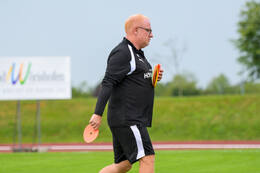 15.07.2026, Bad Wörishofen, Deutschland, 2. Bundesliga, Saison 2026/2027, Der SpVgg Greuther Fürth startet mit der ersten Trainingseinheit in sein Sommertrainingslager in Bad Wörishofen (Unterallgäu). Der Verein bereitet sich dort auf die Saison 2026/2027 vor. Cheftrainer Heiko Vogel (SpVgg Greuther Fürth)