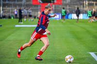 22.09.2026, Unterhaching, Deutschland. UEFA Women's Champions League, 1. Spieltag der Ligaphase: FC Bayern München Frauen gegen Manchester City. UWCL-Auftakt der FC Bayern Frauen und erstes UWCL-Pflichtspiel im neuen Zuhause Sportpark Unterhaching. Giulia Gwinn (FC Bayern Frauen)