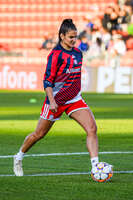 22.09.2026, Unterhaching, Deutschland. UEFA Women's Champions League, 1. Spieltag der Ligaphase: FC Bayern München Frauen gegen Manchester City. UWCL-Auftakt der FC Bayern Frauen und erstes UWCL-Pflichtspiel im neuen Zuhause Sportpark Unterhaching. Jovana Damnjanović (FC Bayern Frauen)