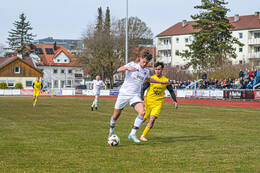 28.03.2026, Mindelheim (Deutschland): Spiel der Kreisliga Allgäu Nord zwischen dem TSV Mindelheim und dem FSV Lamerdingen im Julius-Strohmayer-Stadion.