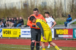 28.03.2026, Mindelheim (Deutschland): Spiel der Kreisliga Allgäu Nord zwischen dem TSV Mindelheim und dem FSV Lamerdingen im Julius-Strohmayer-Stadion.