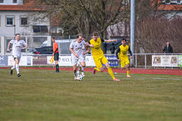 28.03.2026, Mindelheim (Deutschland): Spiel der Kreisliga Allgäu Nord zwischen dem TSV Mindelheim und dem FSV Lamerdingen im Julius-Strohmayer-Stadion.