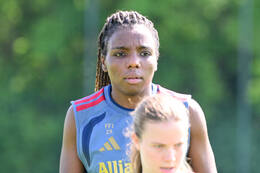 19.08.2026, München, Deutschland. Google Pixel Frauen-Bundesliga: Die FC Bayern Frauen absolvieren auf dem FC Bayern Campus eine Trainingseinheit vor dem Bundesliga-Saisonauftakt gegen den 1. FC Union Berlin. Edna Imade (FC Bayern Frauen)