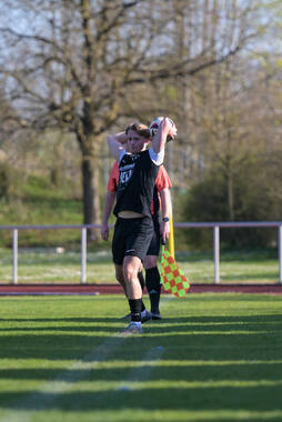 Mindelheim, Deutschland – 11.04.2026: Fußball, TSV Mindelheim vs SV Lachen, KL Allgäu Nord 2025/26 (22. Spieltag).