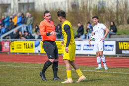 28.03.2026, Mindelheim (Deutschland): Spiel der Kreisliga Allgäu Nord zwischen dem TSV Mindelheim und dem FSV Lamerdingen im Julius-Strohmayer-Stadion.
