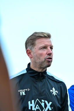 19.07.2026, Bad Wörishofen, Deutschland. 2. Bundesliga: Der SV Darmstadt 98 startet mit der ersten Trainingseinheit in das Sommertrainingslager. Cheftrainer Florian Kohfeldt (SV Darmstadt 98)