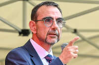 01.08.2026 – Bad Wörishofen, Deutschland: Das Roséweinfest im Hotel Sonnengarten findet zum zweiten Mal statt. Klaus Holetschek (CSU-Politiker, MdL)