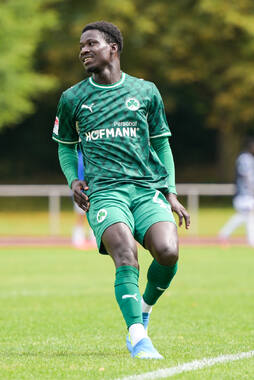 18.07.2026, Mindelheim, Deutschland. Testspiel zwischen dem FC Zürich und der SpVgg Greuther Fürth im Rahmen der Saisonvorbereitung 2026/2027. Pepe Mendes (SpVgg Greuther Fürth)