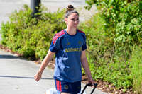 19.08.2026, München, Deutschland. Google Pixel Frauen-Bundesliga: Die FC Bayern Frauen absolvieren auf dem FC Bayern Campus eine Trainingseinheit vor dem Bundesliga-Saisonauftakt gegen den 1. FC Union Berlin. Sarah Zadrazil (FC Bayern Frauen)