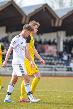 28.03.2026, Mindelheim (Deutschland): Spiel der Kreisliga Allgäu Nord zwischen dem TSV Mindelheim und dem FSV Lamerdingen im Julius-Strohmayer-Stadion.