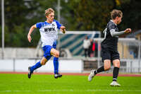 11.10.2026, Bad Wörishofen, Bayern, Deutschland. U19 (A-Jun.) Kreisklasse Allgäu – Nord: FC Bad Wörishofen U19 gegen JFG Wertachtal U19. Spielort: Stadion Unteres Hart. Saison 2026/2027. Niklas Lichtenberg (FC Bad Wörishofen) beim Laufen, im Sprint, in einer Laufszene