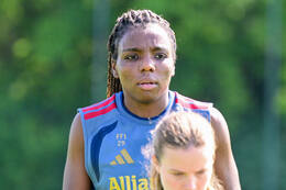 19.08.2026, München, Deutschland. Google Pixel Frauen-Bundesliga: Die FC Bayern Frauen absolvieren auf dem FC Bayern Campus eine Trainingseinheit vor dem Bundesliga-Saisonauftakt gegen den 1. FC Union Berlin. Edna Imade (FC Bayern Frauen)