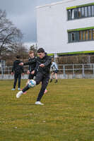 Bad Wörishofen, Deutschland – Vorbereitungstraining für das Schulderby 2026 zwischen der Wirtschaftsschule Bad Wörishofen und dem Josef-Bernhard-Gymnasium Türkheim auf dem Gelände der Wirtschaftsschule in Bad Wörishofen. Das Spiel ist für Mai 2026 geplant.