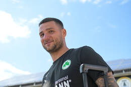 18.07.2026, Mindelheim, Deutschland. Testspiel zwischen dem FC Zürich und der SpVgg Greuther Fürth im Rahmen der Saisonvorbereitung 2026/2027. Aleksandro Petrovic (SpVgg Greuther Fürth)