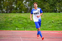 11.10.2026, Bad Wörishofen, Bayern, Deutschland. U19 (A-Jun.) Kreisklasse Allgäu – Nord: FC Bad Wörishofen U19 gegen JFG Wertachtal U19. Spielort: Stadion Unteres Hart. Saison 2026/2027. Julian Bleyer (FC Bad Wörishofen) beim Jubel, jubelnd, feiernd