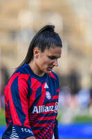 22.09.2026, Unterhaching, Deutschland. UEFA Women's Champions League, 1. Spieltag der Ligaphase: FC Bayern München Frauen gegen Manchester City. UWCL-Auftakt der FC Bayern Frauen und erstes UWCL-Pflichtspiel im neuen Zuhause Sportpark Unterhaching. Jovana Damnjanović (FC Bayern Frauen)