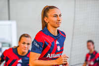 06.09.2026, München, Deutschland. Google Pixel Frauen-Bundesliga: FC Bayern München Frauen gegen SC Freiburg Frauen am FC Bayern Campus. Katharina Naschenweng (FC Bayern Frauen)