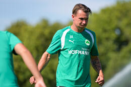 16.07.2026, Bad Wörishofen, Deutschland, 2. Bundesliga, Saison 2026/2027, Der SpVgg Greuther Fürth startet mit der zweiten Trainingseinheit in sein Sommertrainingslager in Bad Wörishofen (Unterallgäu). Der Verein bereitet sich dort auf die Saison 2026/2027 vor. Felix Klaus (SpVgg Greuther Fürth)