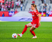 06.09.2026, München, Deutschland. Google Pixel Frauen-Bundesliga: FC Bayern München Frauen gegen SC Freiburg Frauen am FC Bayern Campus. Sarah Mattner (FC Bayern Frauen)