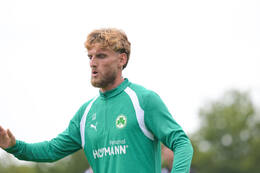 15.07.2026, Bad Wörishofen, Deutschland, 2. Bundesliga, Saison 2026/2027, Der SpVgg Greuther Fürth startet mit der ersten Trainingseinheit in sein Sommertrainingslager in Bad Wörishofen (Unterallgäu). Der Verein bereitet sich dort auf die Saison 2026/2027 vor. Ole Pohlmann (SpVgg Greuther Fürth)